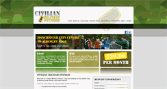 Desktop Screenshot of civilianmilitaryfitness.co.uk